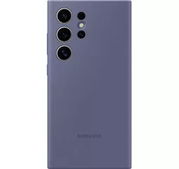 Чехол для смартфона Samsung Galaxy S24 Ultra (S928) Silicone Case Violet (EF-PS928TVEGWW)