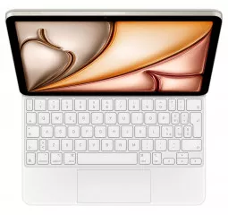 Чехол-клавиатура Apple Magic Keyboard для iPad Air 11 2025/2024 Italian White (MJQJ3T/A)