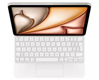 Чехол-клавиатура Apple Magic Keyboard для iPad Air 11 2025/2024 Italian White (MJQJ3T/A)