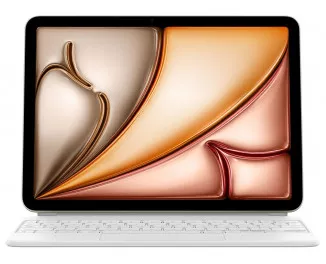Чехол-клавиатура Apple Magic Keyboard для iPad Air 11 2025/2024 Italian White (MJQJ3T/A)