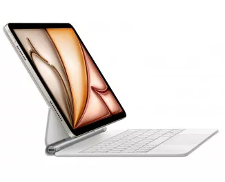 Чехол-клавиатура Apple Magic Keyboard для iPad Air 11 2025/2024 Italian White (MJQJ3T/A)