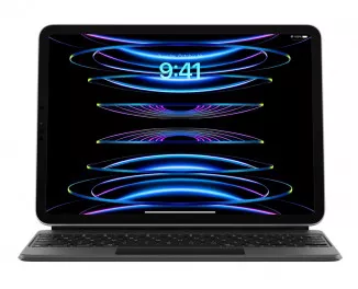 Чехол-клавиатура Apple Magic Keyboard для iPad Air 11 2025/2024 Ukrainian Black (MXQT2UA/A)