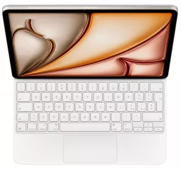 Чехол-клавиатура Apple Magic Keyboard для iPad Air 13 2025/2024 Italian White (MJQL3T/A)