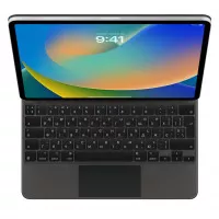 Чехол-клавиатура Apple Magic Keyboard для iPad Air 13 2025/2024 Ukrainian Black (MJQK3UA/A)
