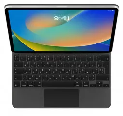 Чехол-клавиатура Apple Magic Keyboard для iPad Air 13 2025/2024 Ukrainian Black (MJQK3UA/A)