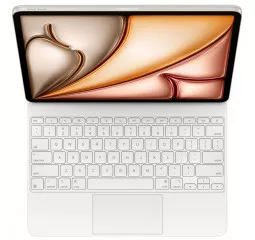 Чехол-клавиатура Apple Magic Keyboard для iPad Air 13 2025/2024 US English White (MDFW4)