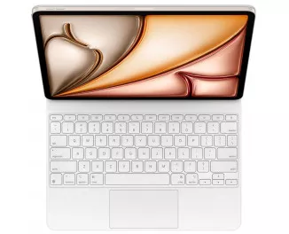 Чехол-клавиатура Apple Magic Keyboard для iPad Air 13 2025/2024 US English White (MDFW4)