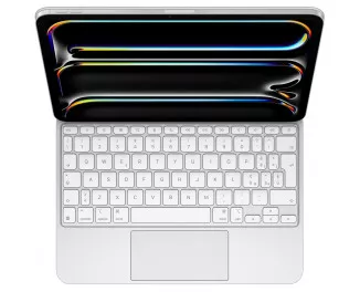 Чехол-клавиатура Apple Magic Keyboard для iPad Pro 11 2024 Italian White (MWR03T/A)
