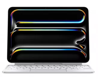 Чохол-клавіатура Apple Magic Keyboard для iPad Pro 11 2024 Italian White (MWR03T/A)