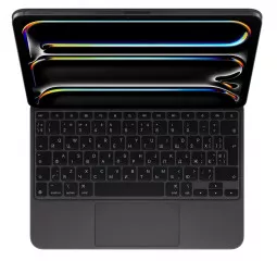Чехол-клавиатура Apple Magic Keyboard для iPad Pro 11 2024 Ukrainian Black (MWR23UA/A)