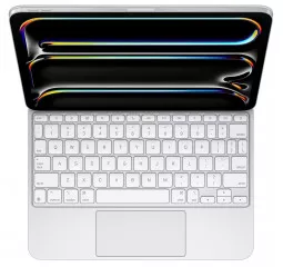 Чехол-клавиатура Apple Magic Keyboard для iPad Pro 11 2024 US English White (MWR03LL/A)