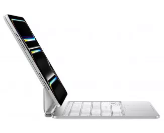 Чохол-клавіатура Apple Magic Keyboard для iPad Pro 11 2024 US English White (MWR03LL/A)