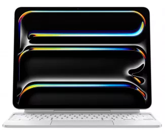 Чохол-клавіатура Apple Magic Keyboard для iPad Pro 13 2024 Italian White (MWR43T/A)