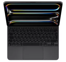 Чехол-клавиатура Apple Magic Keyboard для iPad Pro 13 2024 Ukrainian Black (MWR53UA/A)