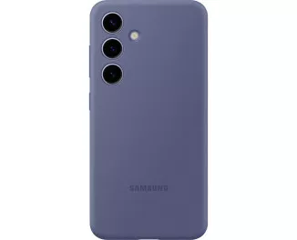 Чехол Samsung для Galaxy S24 (S921), Silicone Case, филетовый