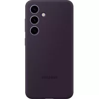 Чехол Samsung для Galaxy S24 (S921), Silicone Case, фиолетовый темный