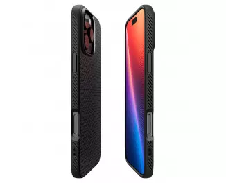 Чехол Spigen для iPhone 16 Pro, Liquid Air, Matte Black
