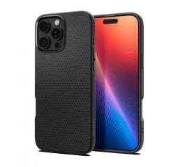 Чехол Spigen для iPhone 16 Pro Max, Liquid Air, Matte Black (ACS07988)