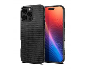 Чехол Spigen для iPhone 16 Pro Max, Liquid Air, Matte Black (ACS07988)