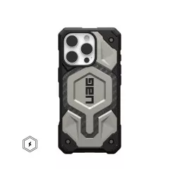 Чехол UAG для iPhone 16 Pro, Monarch Pro Magsafe, Titanium (114456113636)