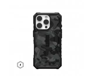 Чехол UAG для iPhone 16 Pro, Pathfinder SE Magsafe, Midnight Camo (114471114061)