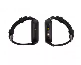 Детские умные часы AmiGo GO004 Splashproof Camera+LED Black (UA)