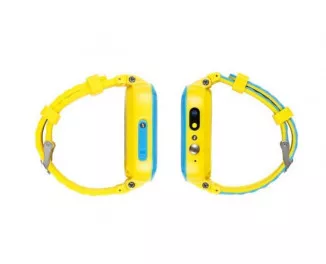 Дитячий розумний годинник AmiGo GO004 Splashproof Camera+LED GLORY Blue-Yellow (UA)