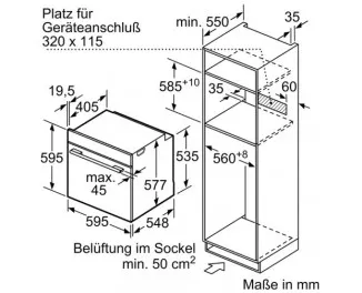 Духовка электрическая Siemens HM676G0W1