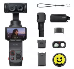 Экшн-камера Insta360 Luna Ultra Creator Bundle Cosmic Black (CINSABTA-LUNA03)