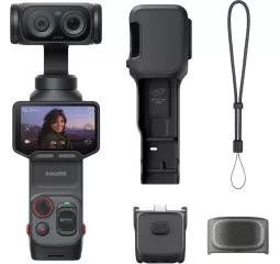 Экшн-камера Insta360 Luna Ultra Standard Bundle Cosmic Black (CINSABTA-LUNA01)