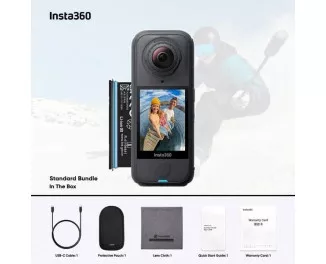 Экшн камера Insta360 X4 Air Standard Bundle Black (CINSAAFA-SE01)