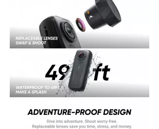 Экшн-камера Insta360 X5 Motorcycle Ultimate Multiview Bundle