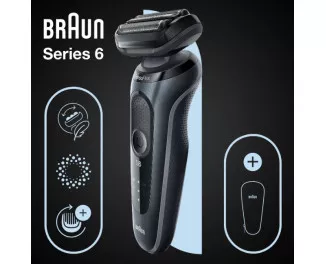 Електробритва Braun Series 6 61-N1000s Black/Black