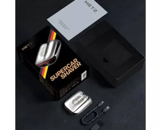 Електробритва Metz SuperCar Shaver Silver (MZCP021-SL)