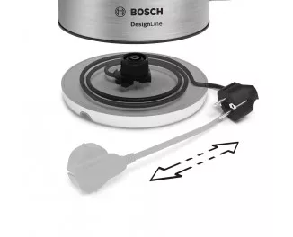 Електрочайник BOSCH DesignLine TWK4P440 Stainless steel