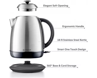 Електрочайник BUYDEEM K640 Stainless Steel (K640-SS/EU)