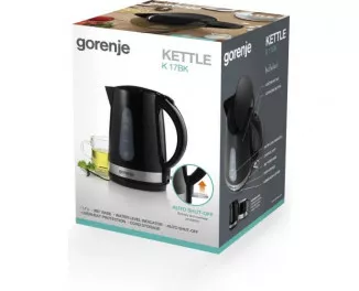 Електрочайник Gorenje K17BK (685815)