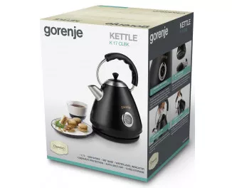 Электрочайник Gorenje K17CLBK (732748) Black