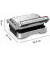 Электрогриль прижимной Tefal OptiGrill 2in1 GC772D30