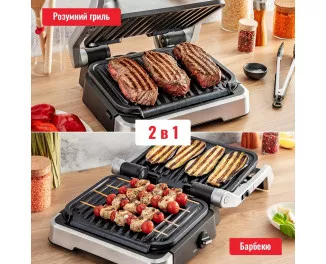 Электрогриль прижимной Tefal OptiGrill 2in1 GC772D30