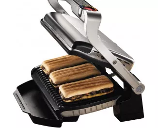 Электрогриль прижимной Tefal OptiGrill+ GC712D12