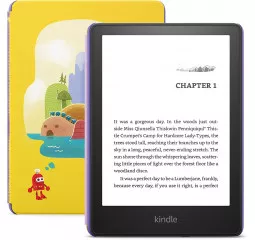 Электронная книга Amazon Kindle Paperwhite Kids 11th Gen. 16GB (2021) Black with Robot Dreams Cover