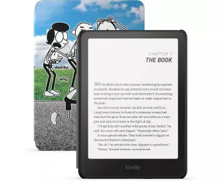 Электронная книга Amazon Kindle Paperwhite Kids 12th Gen. 16GB (2024) Black with Diary of a Wimpy Kid Cover