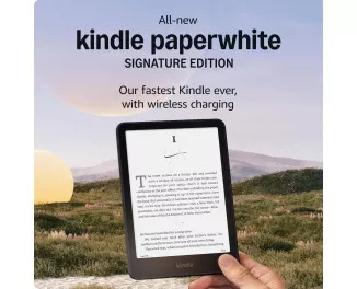 Электронная книга Amazon Kindle Paperwhite Signature Edition 12th Gen. 32GB (2024) Metallic Black