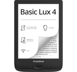 Электронная книга PocketBook 618 Basic Lux 4 Black (PB618-P-CIS)
