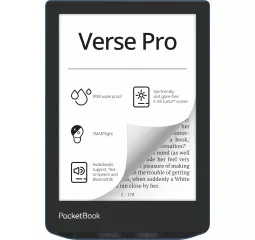Электронная книга PocketBook 634 Verse Pro Azure (PB634-A-CIS)