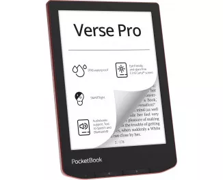 Электронная книга PocketBook 634 Verse Pro Passion Red (PB634-3-CIS)