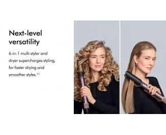 Фен-стайлер Dyson Airwrap Co-anda2x multi-styler and dryer Straight+Wavy Jasper Plum (598788-01) EU