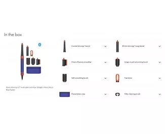 Фен-стайлер Dyson Airwrap i.d. Multi-styler and dryer Straight+Wavy Vinca Blue/Topaz (533836-01) KR (євровиделка)