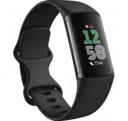 Фитнес-браслет Fitbit Charge 6 Obsidian / Black Aluminum